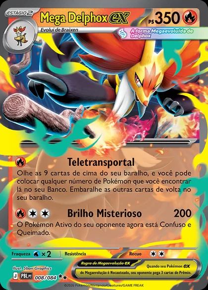 Mega Delphox ex · 008/084