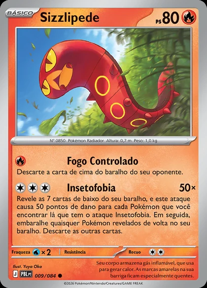 Sizzlipede · 009/084