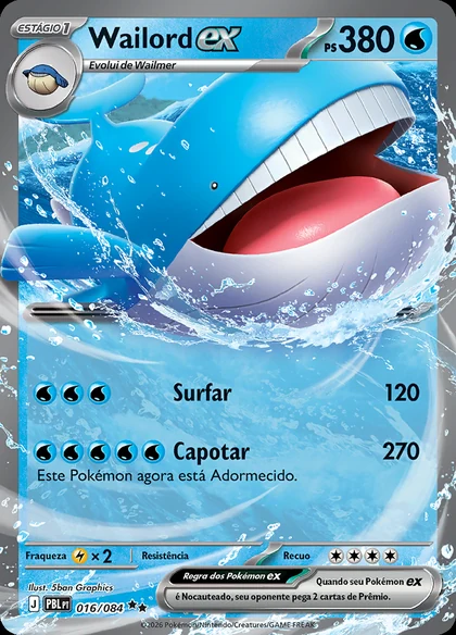 Wailord ex · 016/084