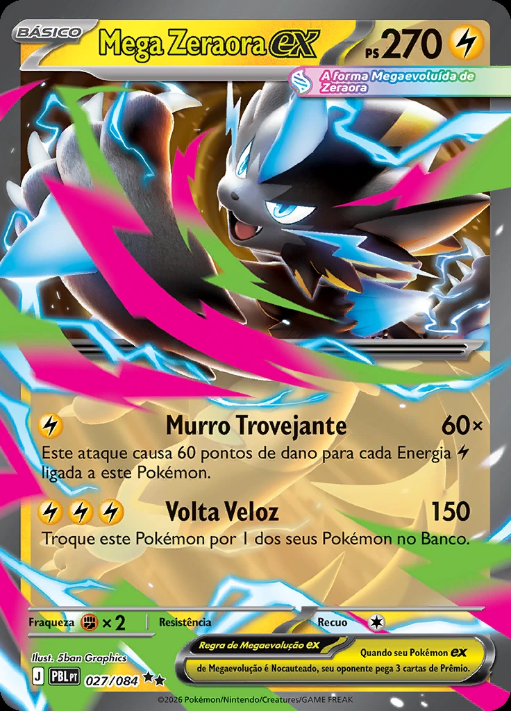 Mega Zeraora ex