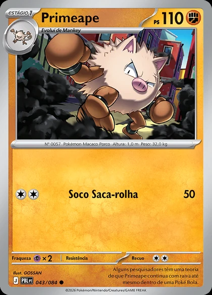 Primeape · 043/084