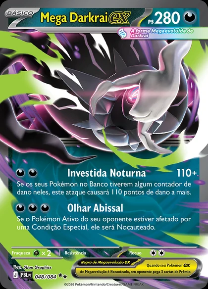 Mega Darkrai ex · 048/084