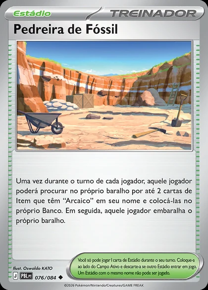 Pedreira de Fóssil · 076/084