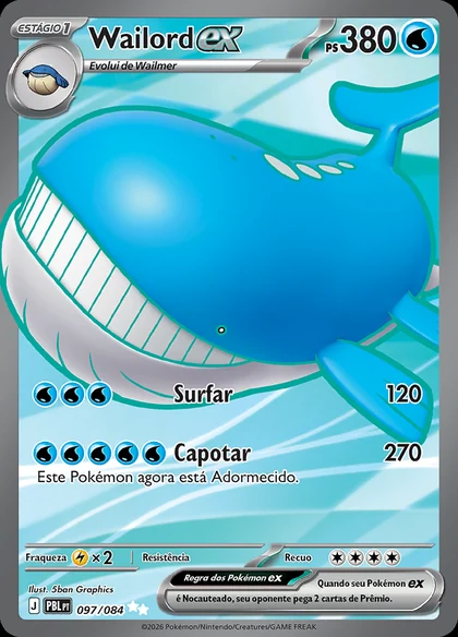 Wailord ex · 097/084