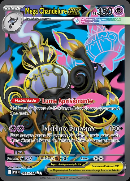 Mega Chandelure ex · 099/084