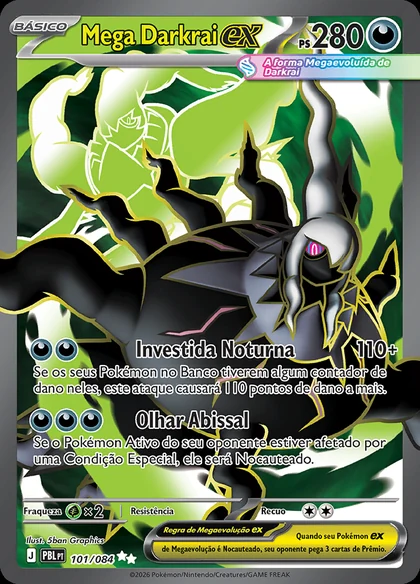 Mega Darkrai ex · 101/084