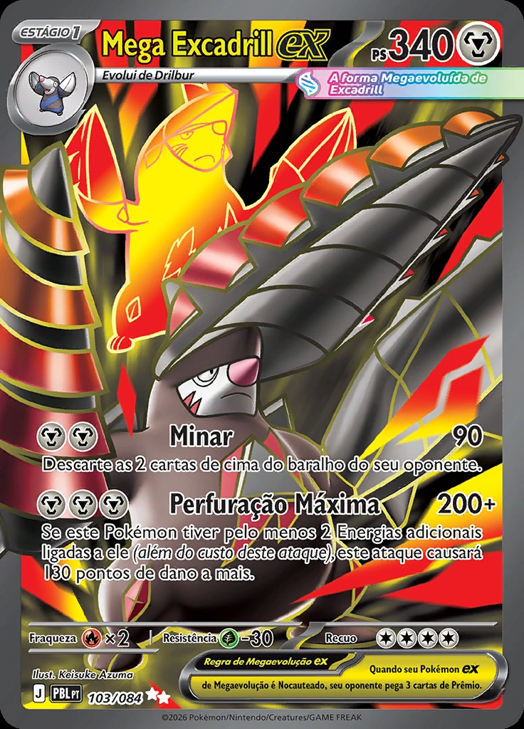 Mega Excadrill ex